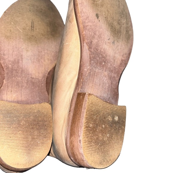 𝅺Free People Royale Flat leather Pointy toe Slide 39/9 shoes slip on - Picture 4 of 6